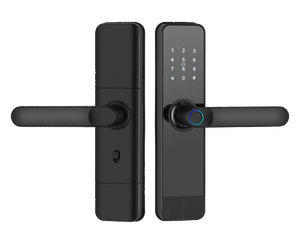 Tuya スマートWiFiロック アルミ合金とスチール製玄関ドア セルラドゥーラ・インテリヘンテ 木製ドアロック - Product Image 1