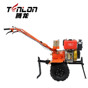 Mini-motoculteur large 6HP 4.4kW 1350mm, diesel, démarrage électrique en option, 6HP pour grandes exploitations agricoles, sols durs du Nigeria, Afrique. - Product Image 2