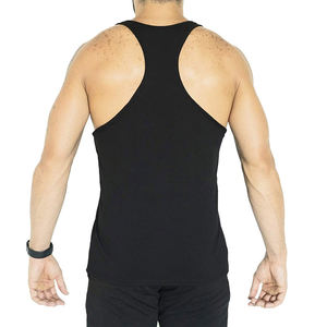 2025 nouveau séchage rapide décontracté Fitness Gym débardeur hommes entraînement athlétique nouveau élégant hommes débardeur conception personnalisée coton débardeur - Product Image 3