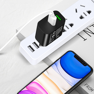 20 Watts PD USB-C sạc nhanh <span class=keywords><strong>3.0</strong></span> <span class=keywords><strong>Adapter</strong></span> Cổng kép sạc nhanh sạc <span class=keywords><strong>adapter</strong></span> với EU cắm cho máy ảnh sử dụng - Product Image 2