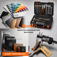 Boîte à outils multifonctionnelle Airaj, grande capacité, mobile, empilable, avec roulettes, pour usage domestique, modèle d'origine chinoise, pour l'organisation