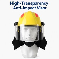 Casque de sauvetage ultra-léger 1220g en gros, isolation électrique et protection rigide latérale, équipement de lutte contre l'incendie