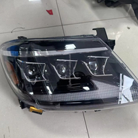 Kit de conversion de camionnette, systèmes d'éclairage, phares de voiture, phares LED avec 3 lentilles LED pour Hilux Vigo 2008 2009 2010 2011