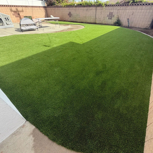 Césped Artificial Decorativo para el Hogar, Económico, en Rollo, de Plástico, con Altura de Pelo de 10 mm, Impermeable, Ignífugo, de Alta Densidad, para Interiores - Product Image 1