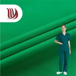 Factory supplier twill fabric 32*10 156*60 3/1 swiss cotton fabric in bangladesh for hospital uniform