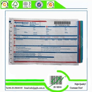 Alta calidad Jiuheng <span class=keywords><strong>Post</strong></span> de código de barras internacional expreso de aire de mar Hoja de Ruta de impresión - Product Image 3
