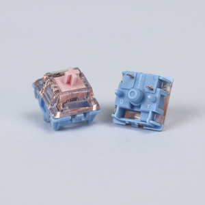 Gateron giai điệu chuyển đổi đường sắt kép bấm vào pre-lubed 60gf 5-Pin SMD RGB chơi game DIY tùy chỉnh bàn phím cơ khí chuyển đổi - Product Image 5