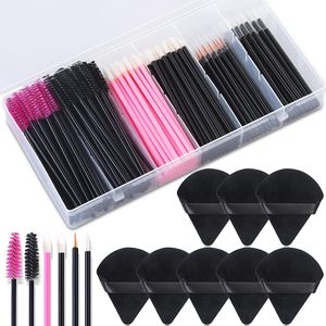 Kit de Aplicadores de Maquillaje Desechables con Varitas de Rímel, Pincel para Delineador de Labios, Pinzas para el Cabello, <span class=keywords><strong>Paleta</strong></span> de Mezclas - Product Image 3