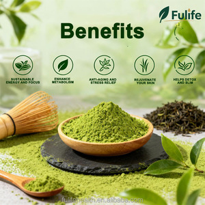Polvere di Matcha Biologica di Alta Qualità Grado Cerimoniale 100% Pura Tè Verde Istantaneo e Salutare per la Perdita di Peso per Tutte le Età in Confezione da 100g - Product Image 4