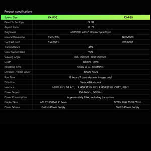 Pantalla OLED Transparente Inteligente <span class=keywords><strong>de</strong></span> Escritorio Comercial, Versión Android HD-MI, para Publicidad - Product Image 4