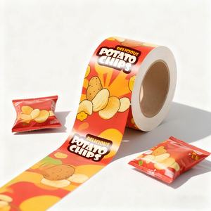 Wholesale Custom Printed Potato Chips Snack <b>Packaging</b> Roll Film for Food Plastic Films Factory Price UV Printing - Product Image 2