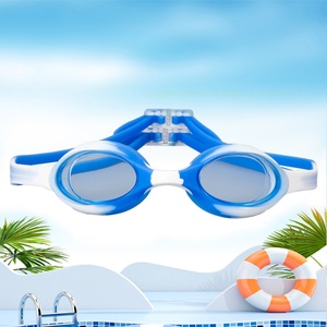 Gafas de Natación de Silicona Casuales para Niños, Diseño de Doble Banda para la Cabeza, con Características Impermeables y Antivaho, Artículos Deportivos - Product Image 6