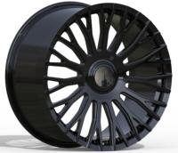 Jantes forgées concaves personnalisées Alibaba 18 19 20 21 pouces 5X112 5X120 5X130 pour BMW X3 X5 Porsche Macan Cayenne, noires, à décalage