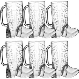 Vaso Creativo de Plástico PS de 17 oz con Forma de Bota de Vaquero para Bebidas - Product Image 2