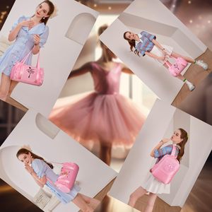 La mejor bolsa <span class=keywords><strong>de</strong></span> lona <span class=keywords><strong>de</strong></span> baile <span class=keywords><strong>para</strong></span> niña pequeña <span class=keywords><strong>Barbie</strong></span> Rosa personalizada <span class=keywords><strong>para</strong></span> recital, ropa <span class=keywords><strong>de</strong></span> disfraz <span class=keywords><strong>de</strong></span> competición - Product Image 6