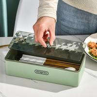 Boîte de rangement pour couverts de cuisine, égouttoir à ustensiles, support de rangement pour couverts, porte-ustensiles domestique, porte-baguettes