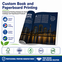 Usine OEM ODM, vente en gros de catalogues, brochures, livrets, livres à couverture souple personnalisés, impression offset, reliure parfaite sur papier d'art