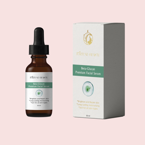 Sérum de soin bio éclaircissant Anti-âge nourrissant blanchissant hydratant personnalisé bêta-glucane - Product Image 3