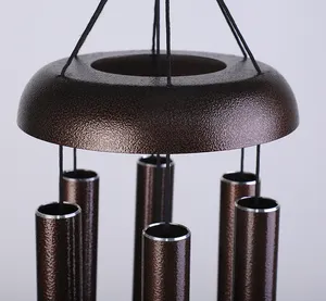 Outdoor Metall Windspiele mit Kupfer 2020 Großhandel Indoor Ornamente 0,8 kg 160mm x 160mm x 914mm