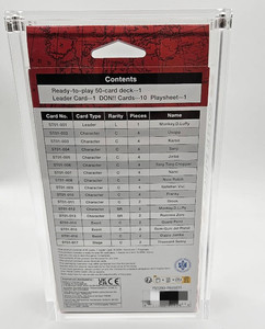 Estuche acrílico resistente a los rayos UV para principiantes, estante de exhibición en inglés, una pieza, súper prelanzamiento para países de habla inglesa - Product Image 4