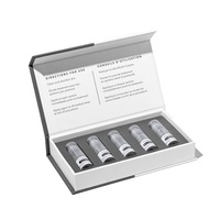 Usine personnalisée boîte d'échantillons de parfum de luxe boîtes d'emballage d'huile essentielle boîte de parfum avec vernis UV gaufrage conception personnalisée