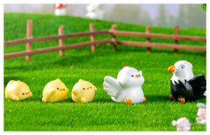 Decoración de Jardín de Hadas 3D al por Mayor, Figura de Resina de Huevo de Águila 3D, Miniatura de Pollo para Terrario, Juguete de Animal, Bomba de Baño, Bolsa Sorpresa - Product Image 3