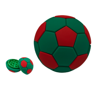 เครื่องบดสมุนไพรรูปทรงฟุตบอล 12 ชิ้น ยี่ห้อ USA Stock  ทำจากซิลิโคนและโลหะ พร้อมกล่องโชว์ - Product Image 3