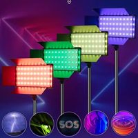 Panneau lumineux vidéo LED PRO 300 RGB avec perles lumineuses pour diffusion en direct, lumière d'appoint 3200-6500K