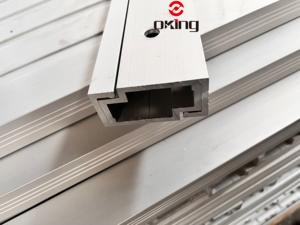 Système de revêtement de façade en panneau de placage en <span class=keywords><strong>bois</strong></span> Alliage d'aluminium Personnalisation de support en forme de L en forme de T - Product Image 6