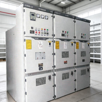 Armoire de distribution électrique industrielle extérieure durable OEM KYN28 12kV haute tension, panneau de commutation au sol métallique pour distribution d'énergie