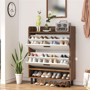 Venta transfronteriza <span class=keywords><strong>Zapatero</strong></span> Puerta de Casa Gran capacidad-cuerpo Pasillo Casillero Balcón Estante simple - Product Image 3