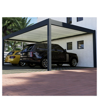 Voll automatische Terrassen dach Bio klimatische Pergola Wasserdichte Aluminium-Pergola für den Außenbereich
