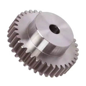 Alloy Steel DIN 3962 Precision Small Micro Large Spur Bevel Industrial Metal <b>Wheel</b> Gears Works - Product Image 1