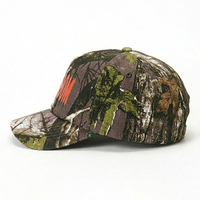 Casquette de baseball camouflage personnalisée en gros pour commande OEM, motif arbre, lettres brodées en 3D, pour la chasse, la pêche, les activités de plein air, en coton, chapeau de sport