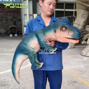 Spectacle d'exposition <span class=keywords><strong>de</strong></span> dinosaures Marionnette à main interactive <span class=keywords><strong>de</strong></span> dinosaures - Product Image 4