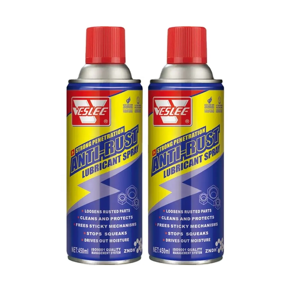 Spray lubrificante automotivo, spray lubrificante anti-ferrugem, spray removedor de ferrugem