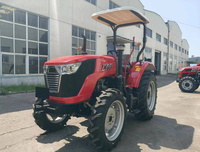 Tractor Agrícola 4x4 de 50-150HP, Motor Diésel, con Toma de Fuerza para Accesorios Múltiples, Superventas
