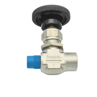 Swagelok SS-6NBSW8T-G acier inoxydable 1/2 "tige de régulation de soudure à douille tige de capot intégrale vanne à aiguille