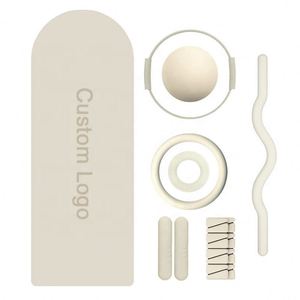 Kit de Yoga Personalizado con Anillo de Pilates, Pelota, Banda de Resistencia, Pesas para Tobillos, Tapete Plegable Portátil Antideslizante de TPE Universal - Product Image 1