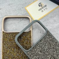 Casing HP Transparan Berkilau untuk Android Redmi Model Sparkle Bling Anti Benturan Tipis Keras Anti Jatuh Pelindung Wanita