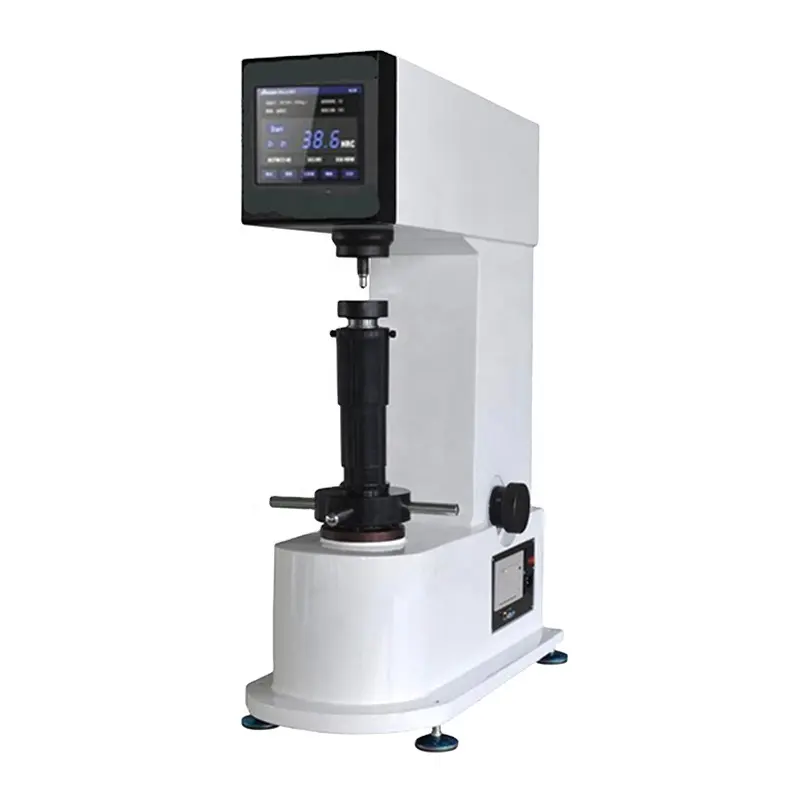Touch Screen Full Scale Micro Rockwell Tester di durezza prezzo HRSS-150 industriale metal detector da banco