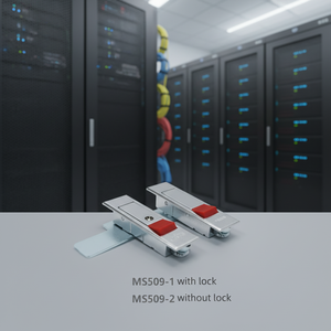 MS509-1 Zinc Alloy Plane Lock Compression <strong>Latch</strong> <strong>Panel</strong> Push Locks Swing <strong>Door</strong> Handle PlaneLock for Distribution Boxes - Product Image 4