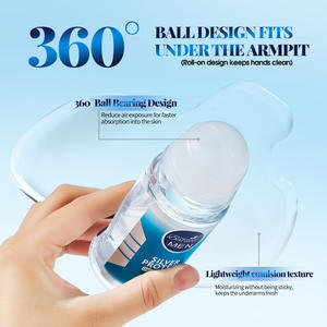 Deodoran Batuoli BA8333 Parfum Tubuh Cepat Kering Bebas Alkohol Menghilangkan Bau <span class=keywords><strong>Roll</strong></span> <span class=keywords><strong>on</strong></span> 80ml Antiperspiran Cair untuk Pria - Product Image 3