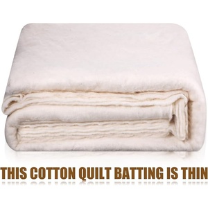 Natural Cotton Batting Lightweight <strong>Wadding</strong> Fabric <strong>for</strong> <strong>Quilting</strong> Sewing - Product Image 2