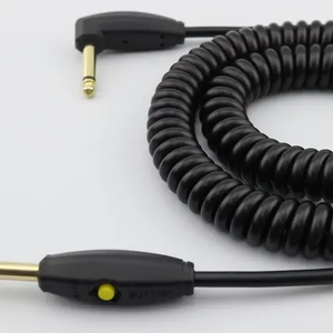 Bienvenido a OEM Guitar Cable Guitar Cabel Cable de guitarra profesional de fábrica directamente 3M 6M <span class=keywords><strong>10M</strong></span> con altavoz 6,35 <span class=keywords><strong>Jack</strong></span> 4 Mm - Product Image 2