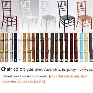 Silla de comedor de Color madera de Hotel estable de alta calidad, muebles de comedor modernos, silla cómoda para eventos, silla de boda - Product Image 2