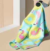 Serviette de golf personnalisée en forme de flamant rose pour femmes, serviette de golf pour dames, cadeau personnalisé, serviette de golf magnétique