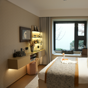 Mueble de TV de Pared para Sala de Estar, Diseño Moderno de Mediados de Siglo, Panel de Madera Ajustable, Personalizable, Resistente y sin Pintura - Product Image 5