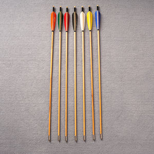 ลูกศรไม้ <span class=keywords><strong>AF</strong></span> <span class=keywords><strong>Archery</strong></span> ขนาด 85 ซม. สำหรับธนู Recurve และ Compound พร้อมขนไก่งวง - Product Image 2