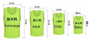 Vente en gros de gilet de football publicitaire avec numéro personnalisable détachements anti-vêtements vêtements d'entraînement de confrontation des joueurs - Product Image 4